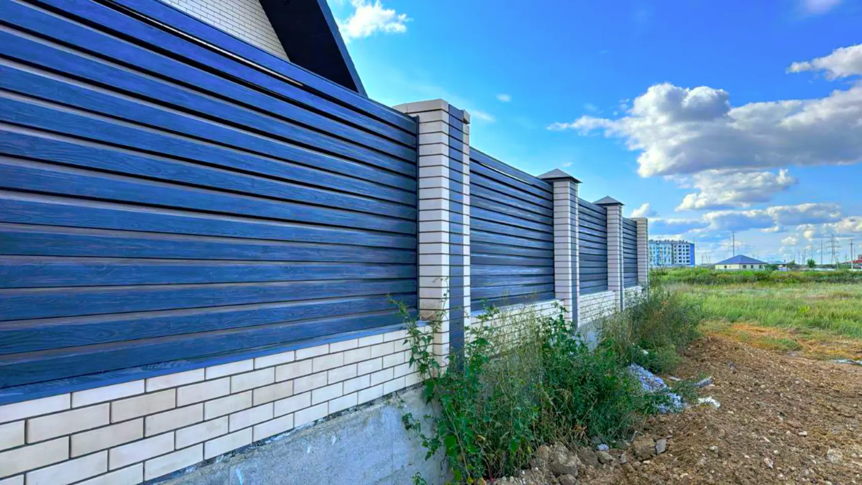 Забор жалюзи Хай-Тек Черное Дерево 3D Принтек двусторонний фото