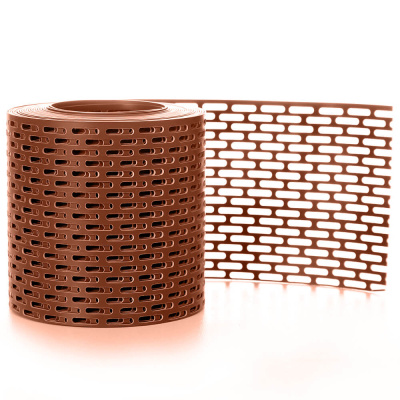 Вентиляционная ПВХ лента карниза КРАСНАЯ фото 2